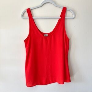 ASOS | Lightweight Scoop-neck Tank top | Bright Orange | Size 6 (38 EU)